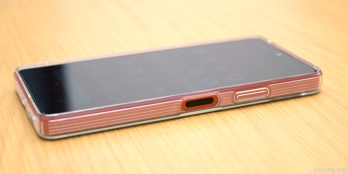 xperia-ace-3-case-front-side | スマホを検証してみた クリア素材ケースを使用したXperia Ace Ⅲの前面